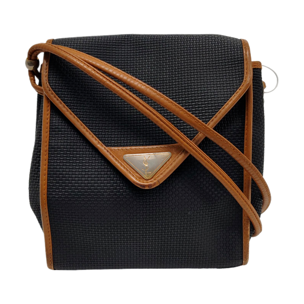 Calfskin Shoulder Bag Black