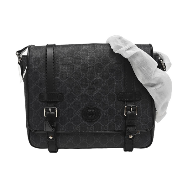 Monogram Coated Canvas Black