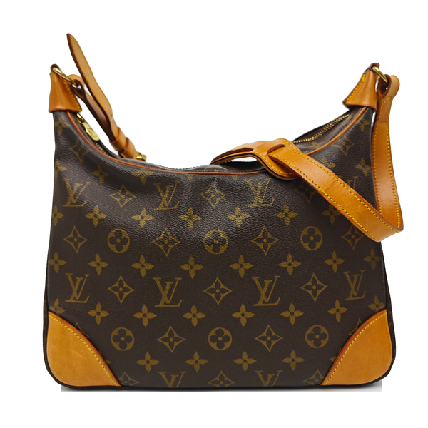 BOULOGNE Monogram Coated Canvas Brown