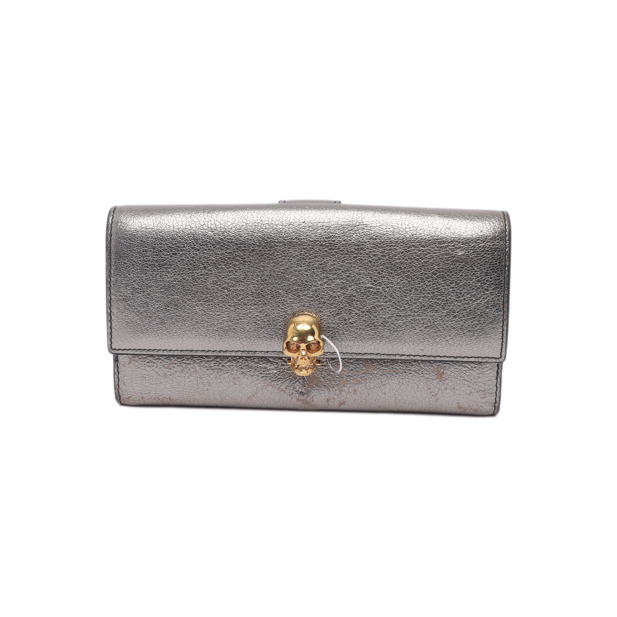 Calfskin Wallet Gray