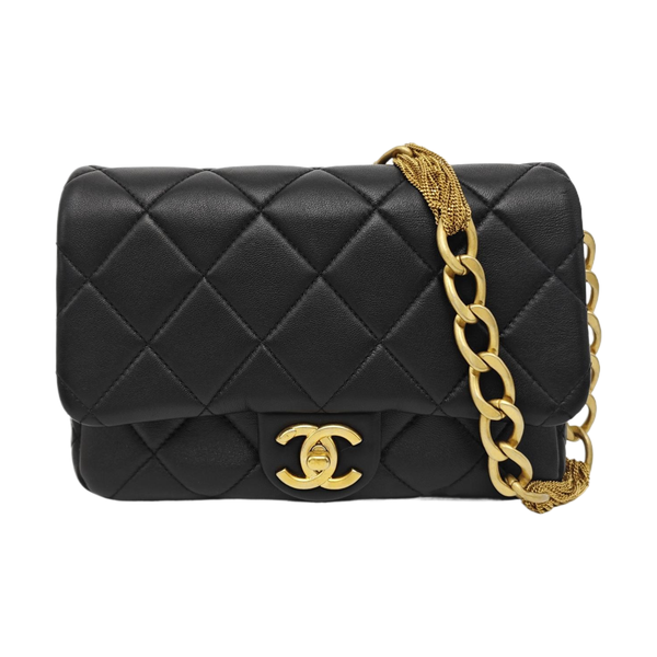 CLASSIC FLAP Mini Quilted Lambskin Black