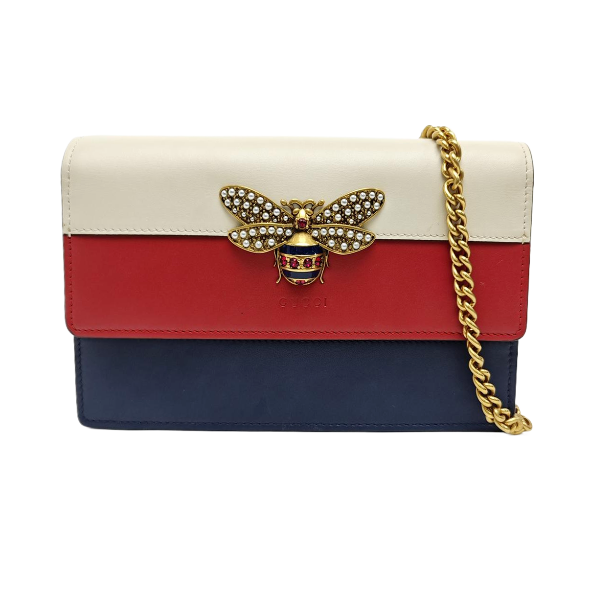 Queen Margaret Mini Calfskin Multicolor