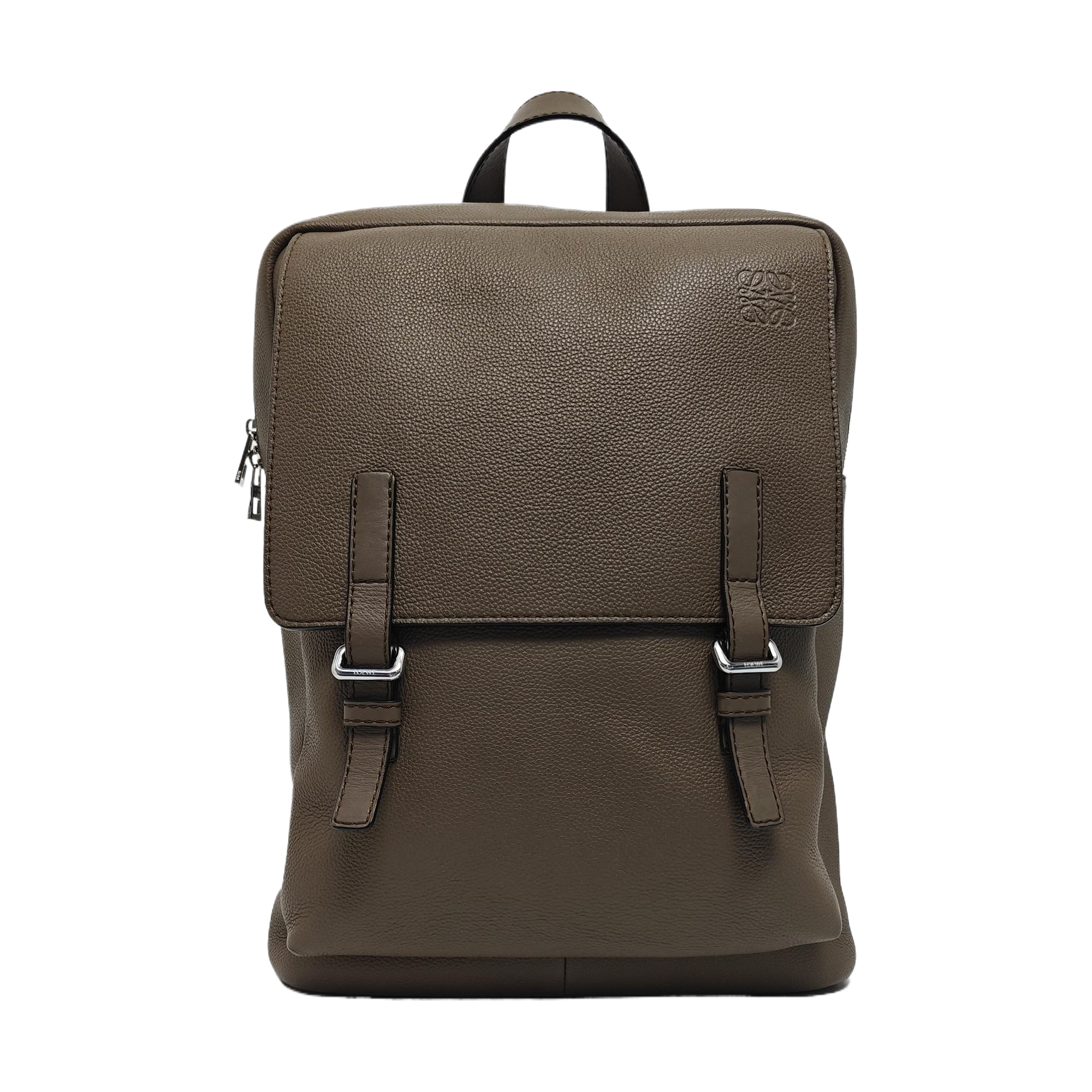 Calfskin Backpack Gray