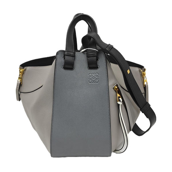Authenticated pre-owned  Hammock Small Calfskin Grey - Shoulder Bag at Looply