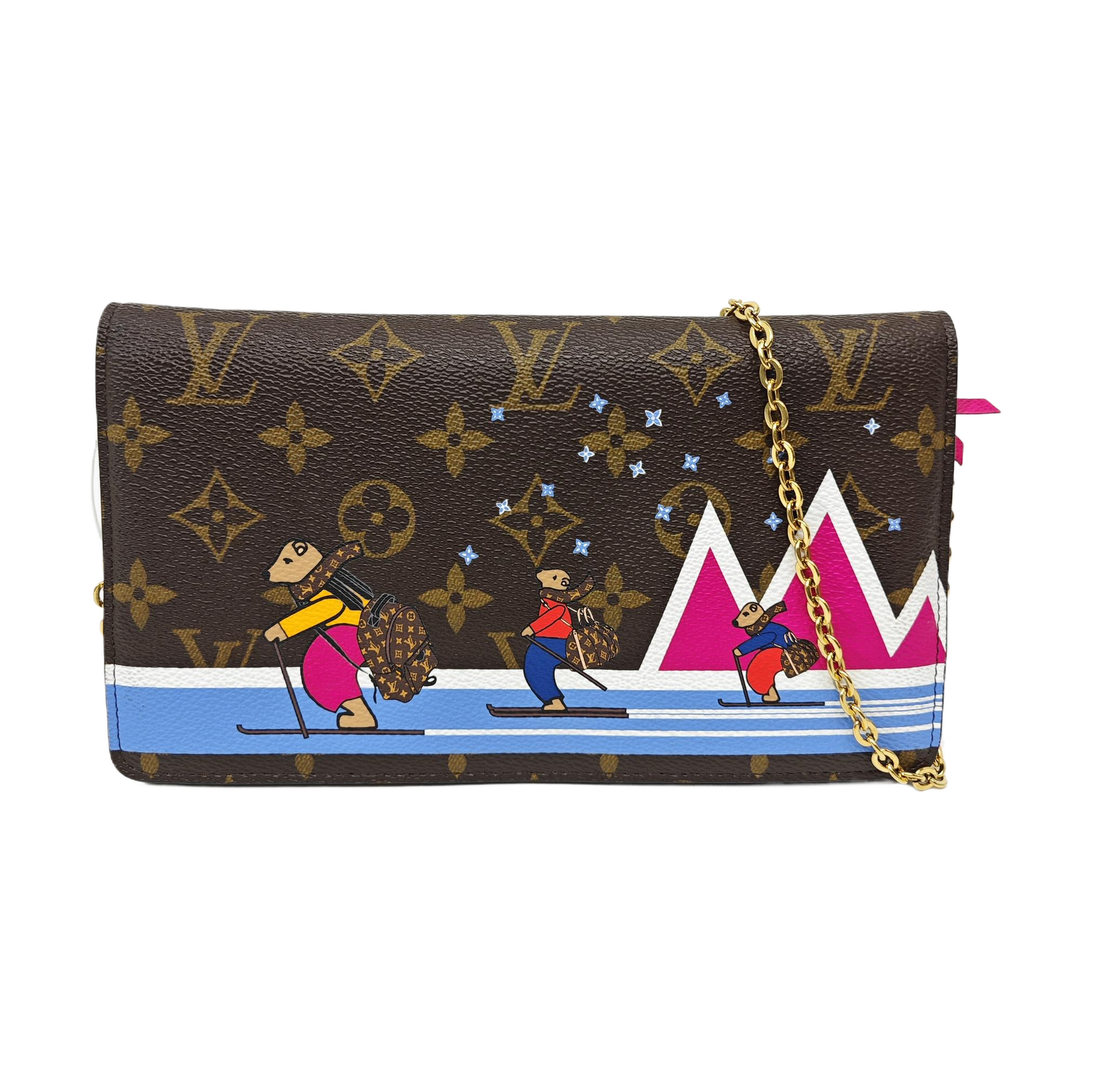 WEEK-END Monogram Coated Canvas Brown