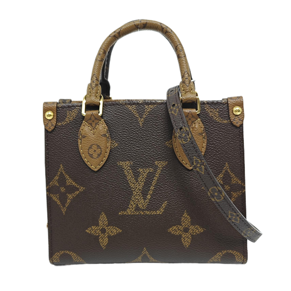 ONTHEGO BB Monogram Coated Canvas Brown
