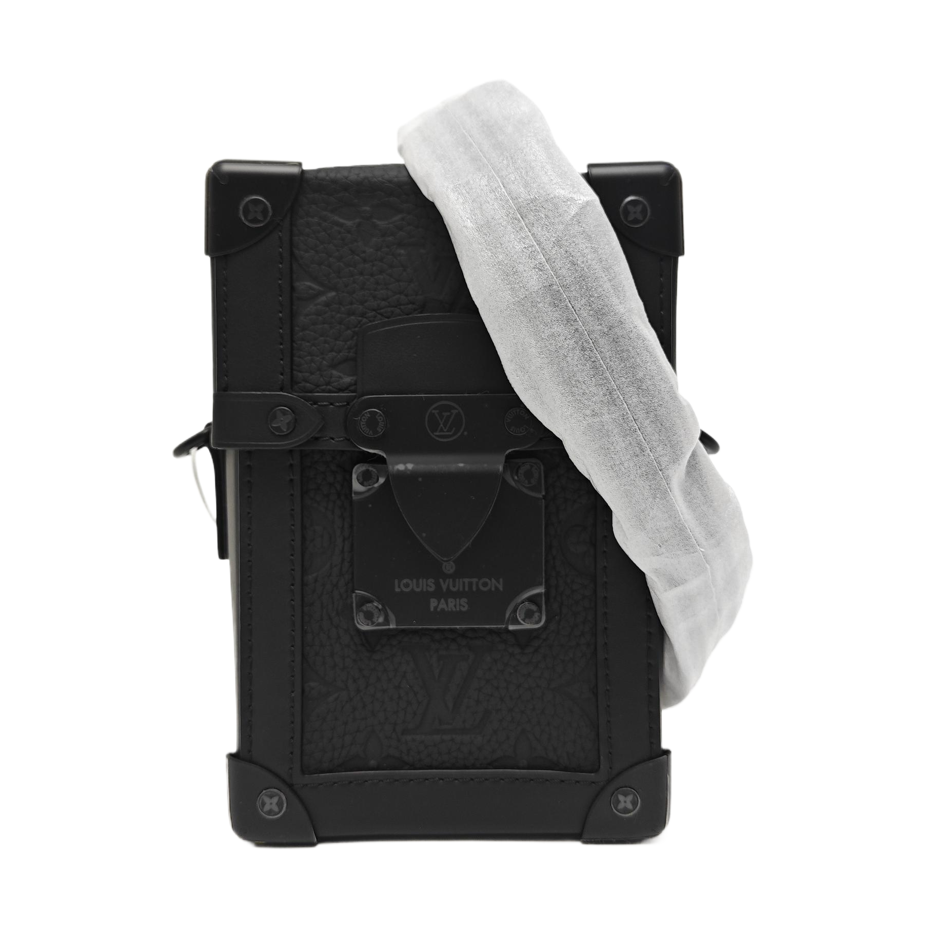 TRUNK VERTICALE Monogram Calfskin Black
