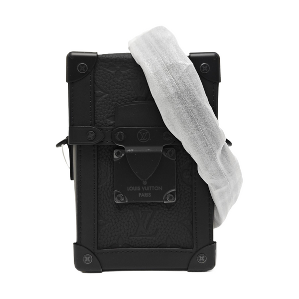 TRUNK VERTICALE Monogram Calfskin Black