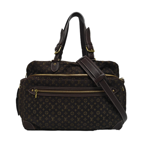 SAC A LANGER Monogram Canvas Brown