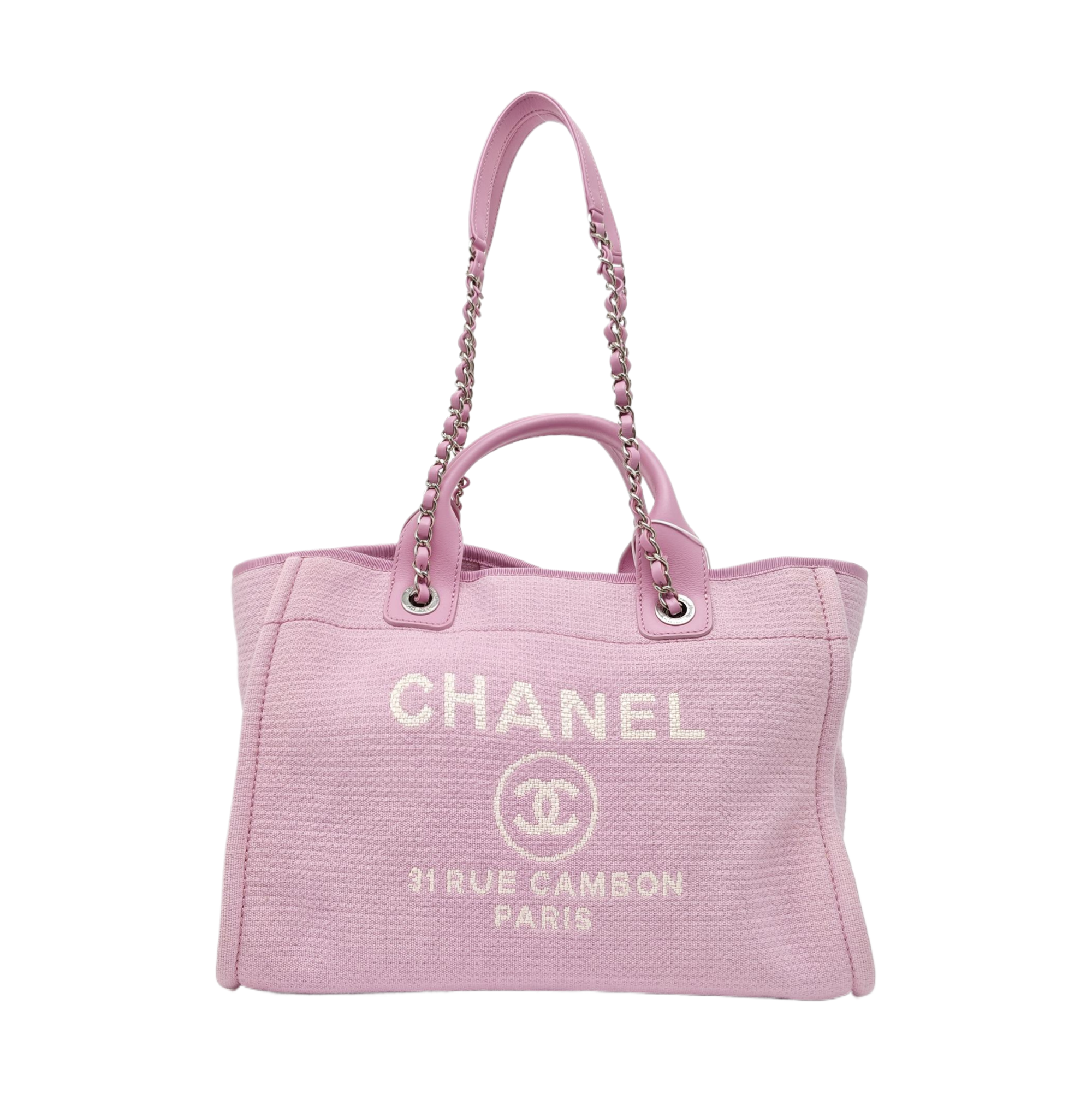 DEAUVILLE Small Fabric Pink