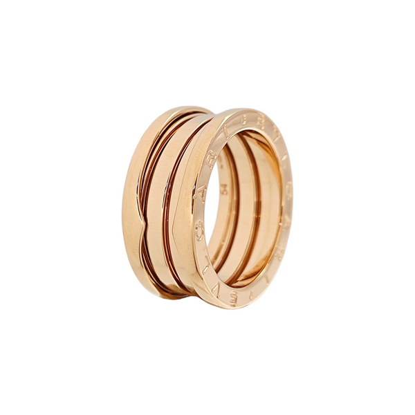 B.ZERO1 18k Rose Gold Ring EU 54