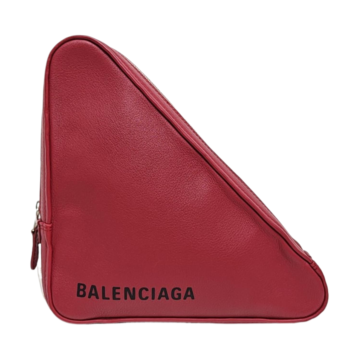 Triangle Calfskin Red