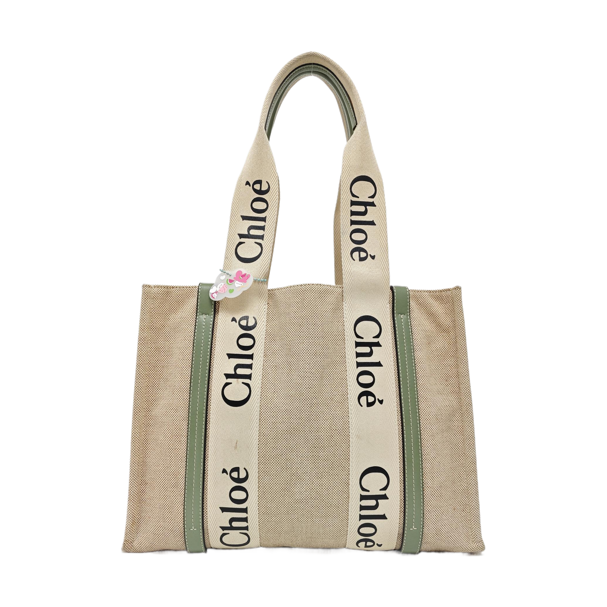 Woody Medium Canvas White