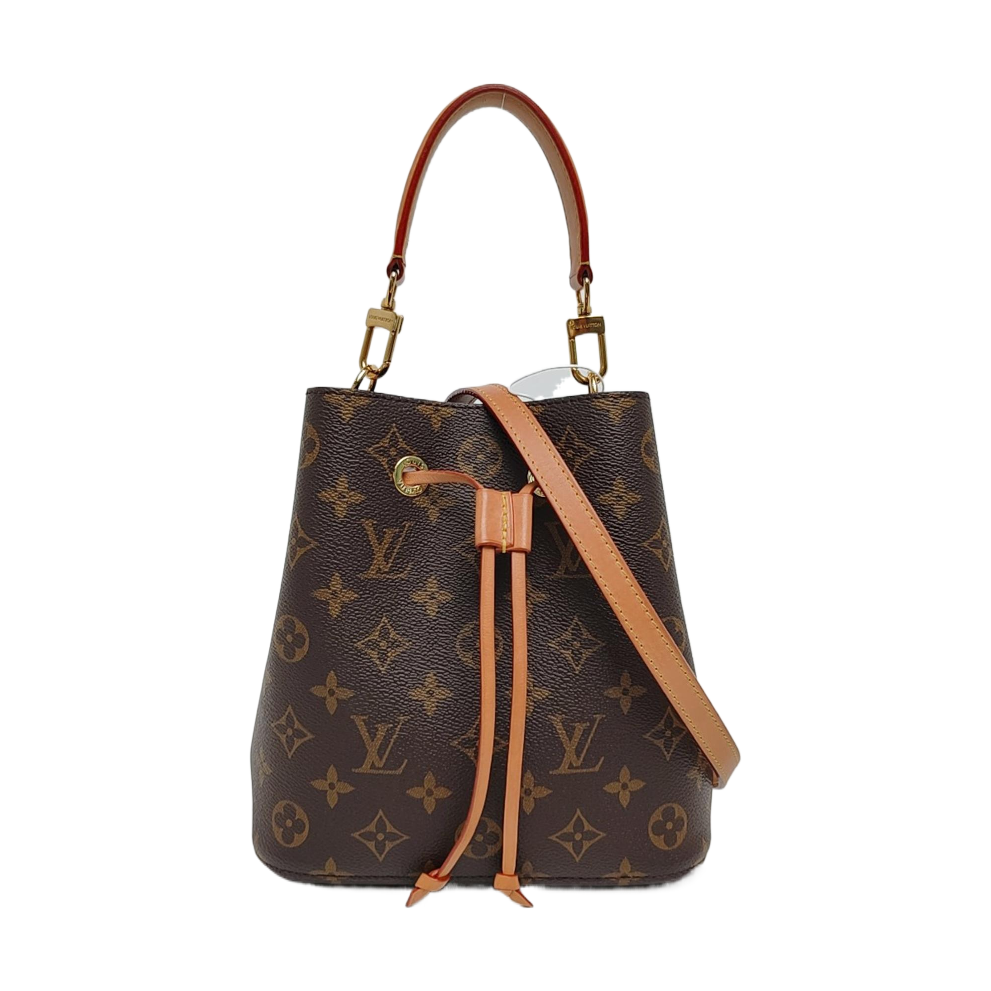 NÉONOÉ BB Monogram Coated Canvas Brown