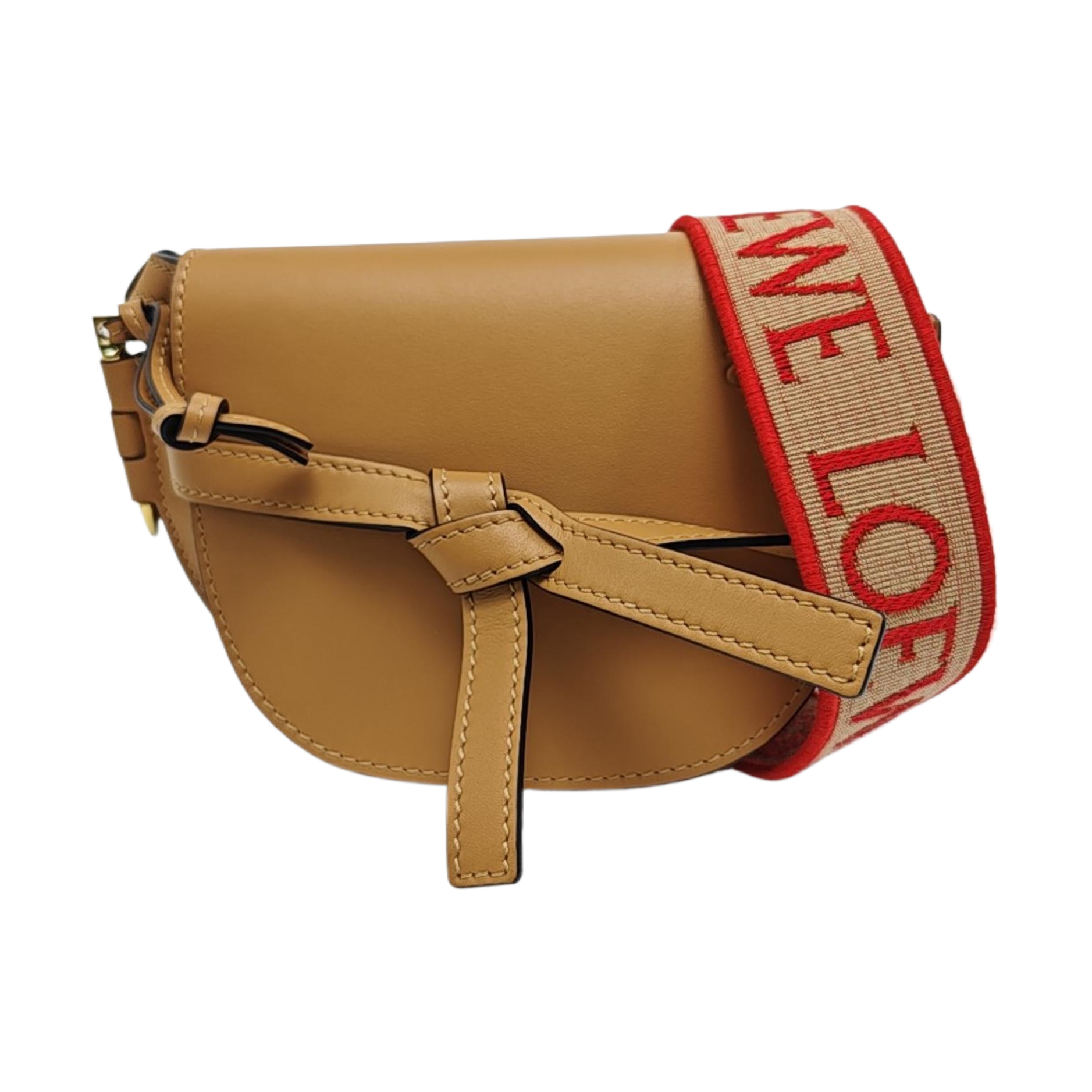 Gate Mini Calfskin Beige