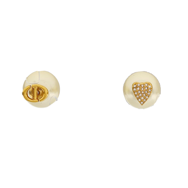 Metal Gold Stud Earrings