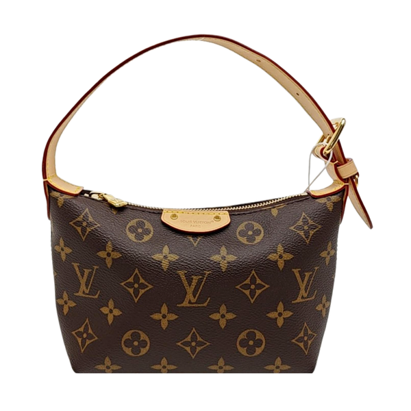 HILLS Monogram Coated Canvas Brown