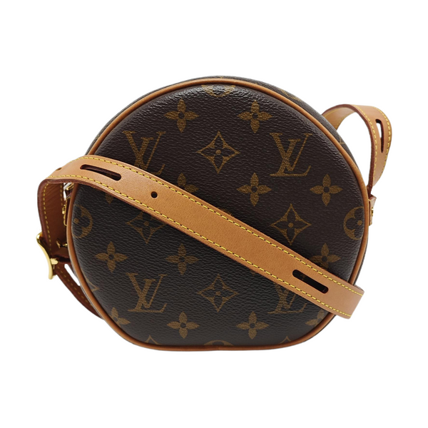 BOITE CHAPEAU PM Monogram Coated Canvas Brown