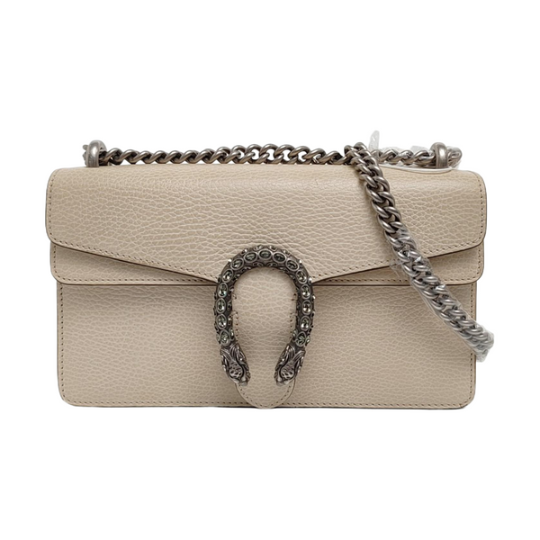 Dionysus Piel de becerro pequeña Beige