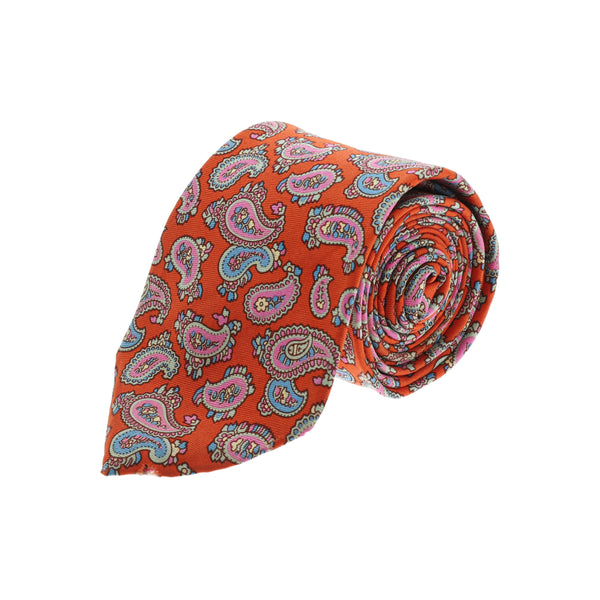 Multicolor Mulberry Silk Tie