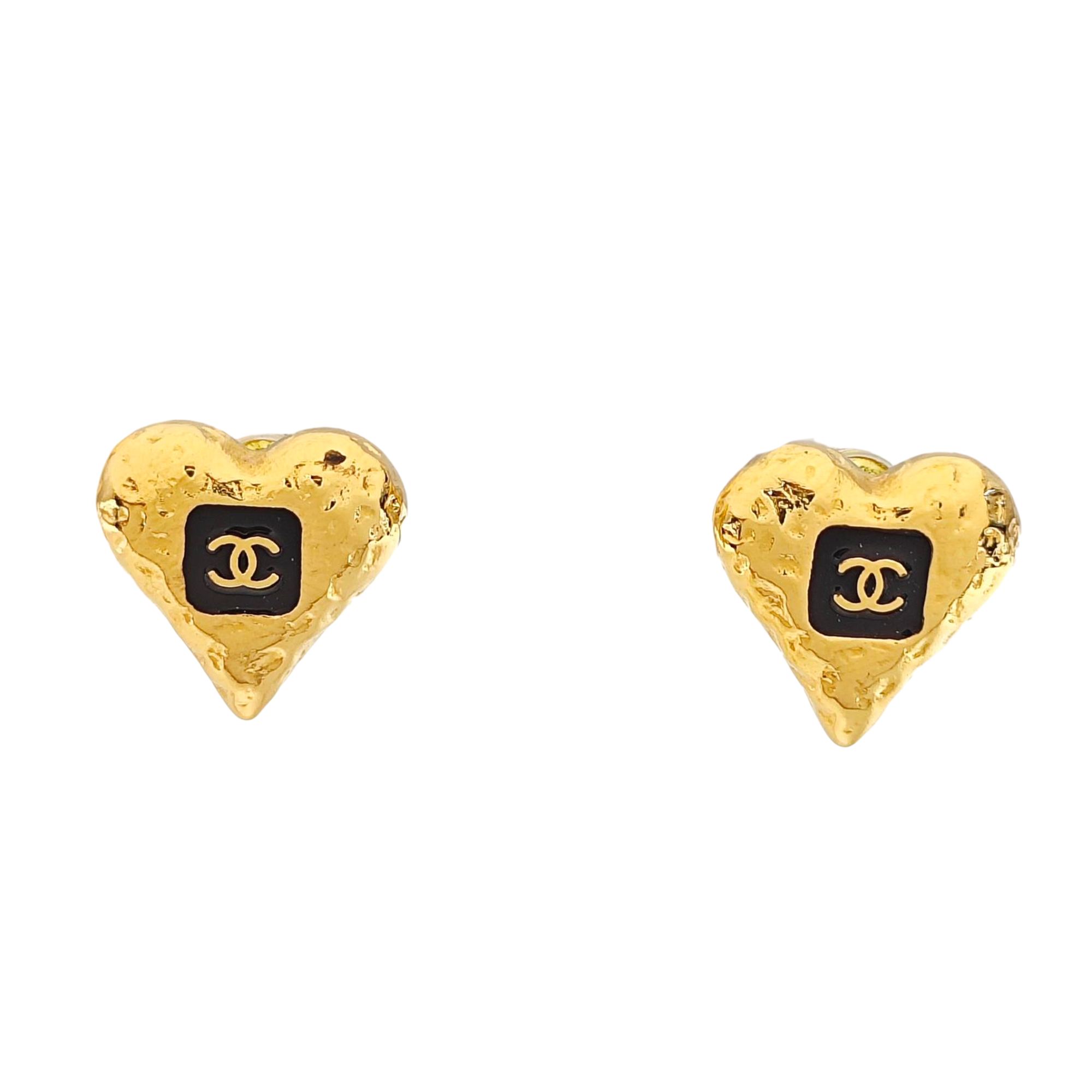 Metal Gold Stud Earrings