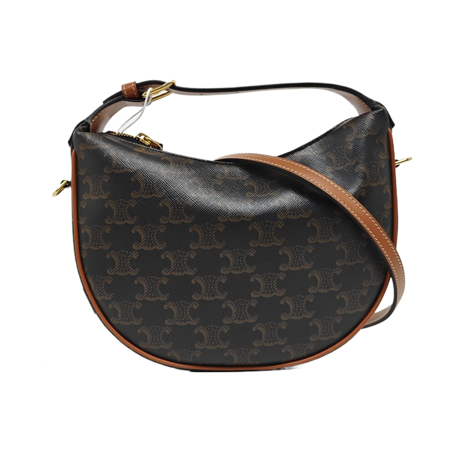 HELOÏSE TRIOMPHE Small Coated Canvas Black