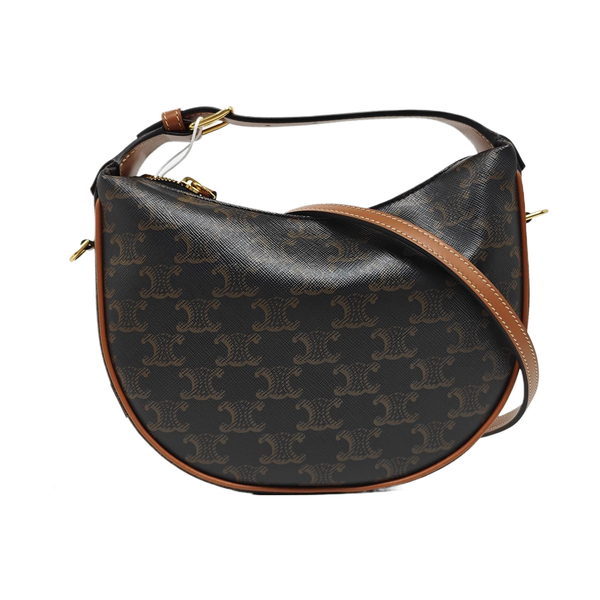 HELOÏSE TRIOMPHE Small Coated Canvas Black