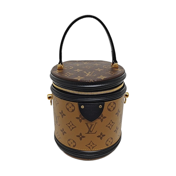 CANNES PM Monogram Coated Canvas Brown