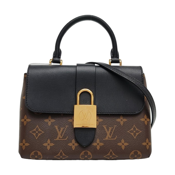LOCKY BB Monogram Coated Canvas Brown