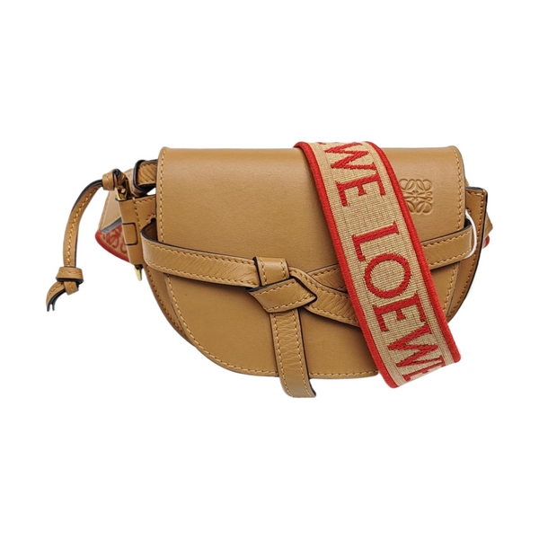 Gate Mini Calfskin Beige