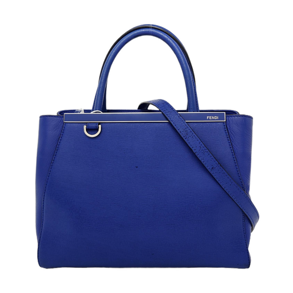 2 Jours Small Calfskin Blue