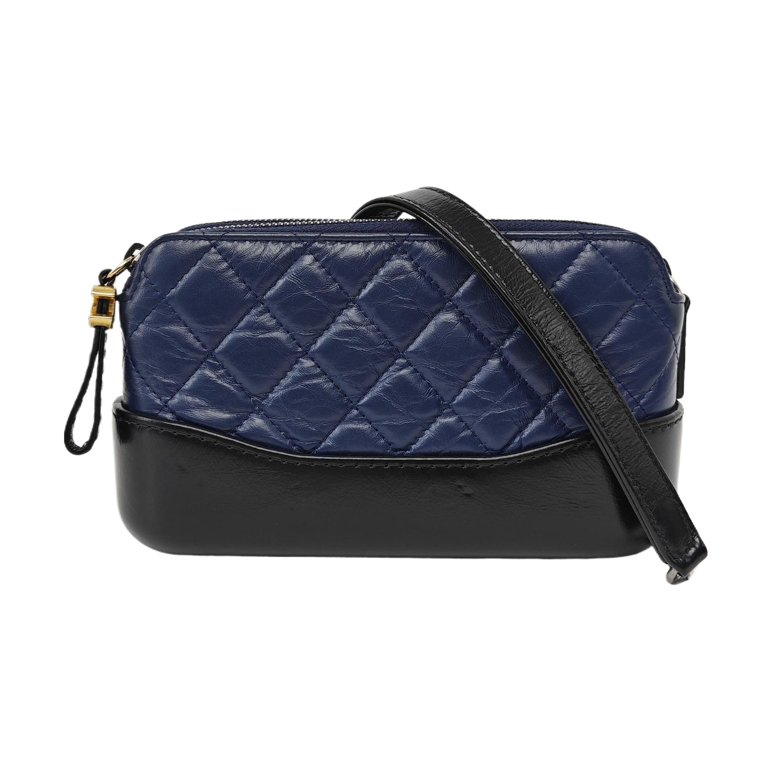 GABRIELLE Mini Quilted Calfskin Blue