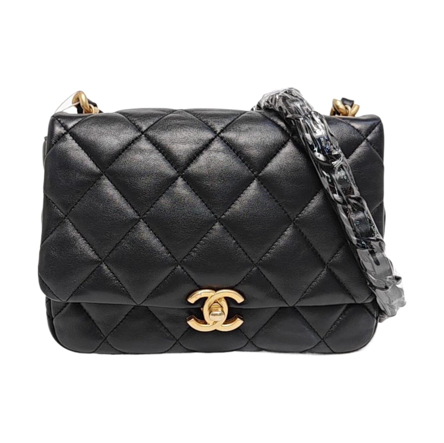 CLASSIC FLAP Mini Quilted Lambskin Black