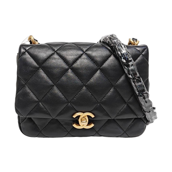 CLASSIC FLAP Mini Quilted Lambskin Black