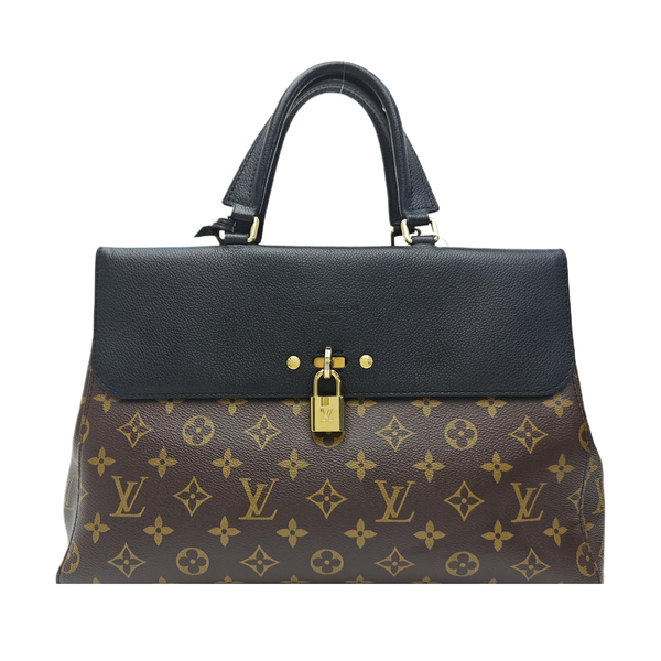 VÉNUS Monogram Coated Canvas Brown