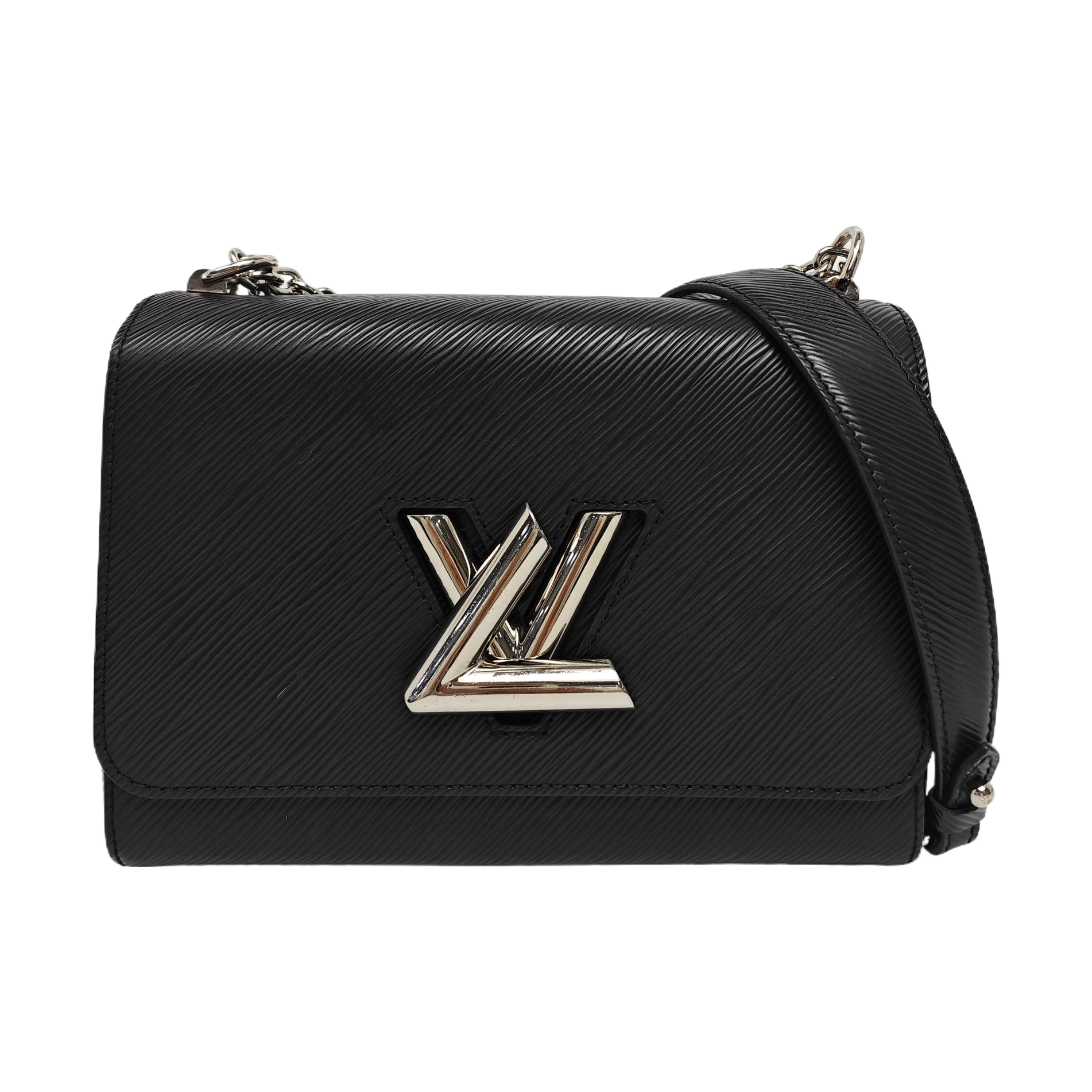 Authenticated pre-owned  TWIST MM Epi Black - Crossbody Bag at Looply