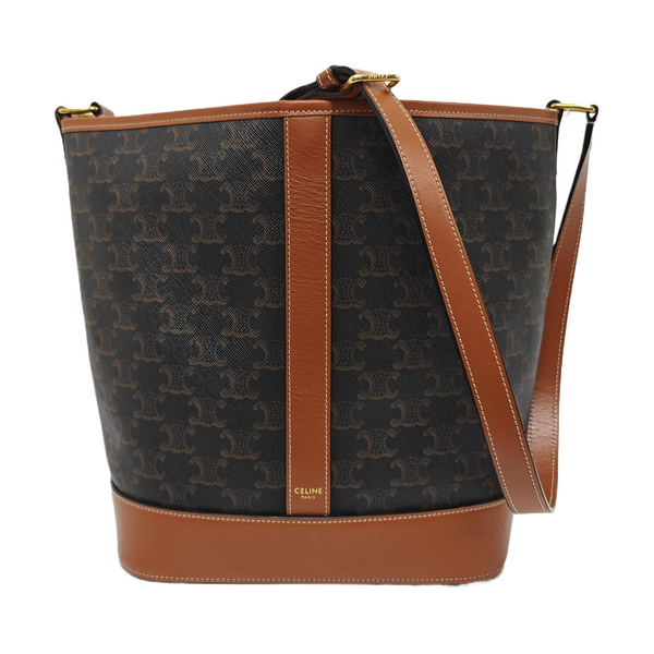 TRIOMPHE CANVAS Medium Coated Canvas Brown