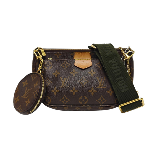 MULTI Monogram Coated Canvas Brown