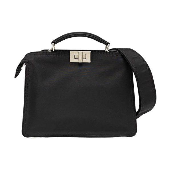 Authenticated pre-owned  Peekaboo Small Nylon Black - Shoulder Bag at Looply