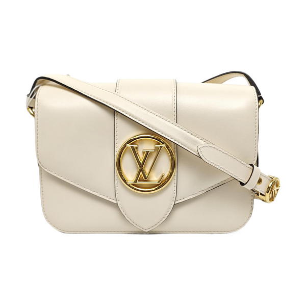 PONT 9 Calfskin White