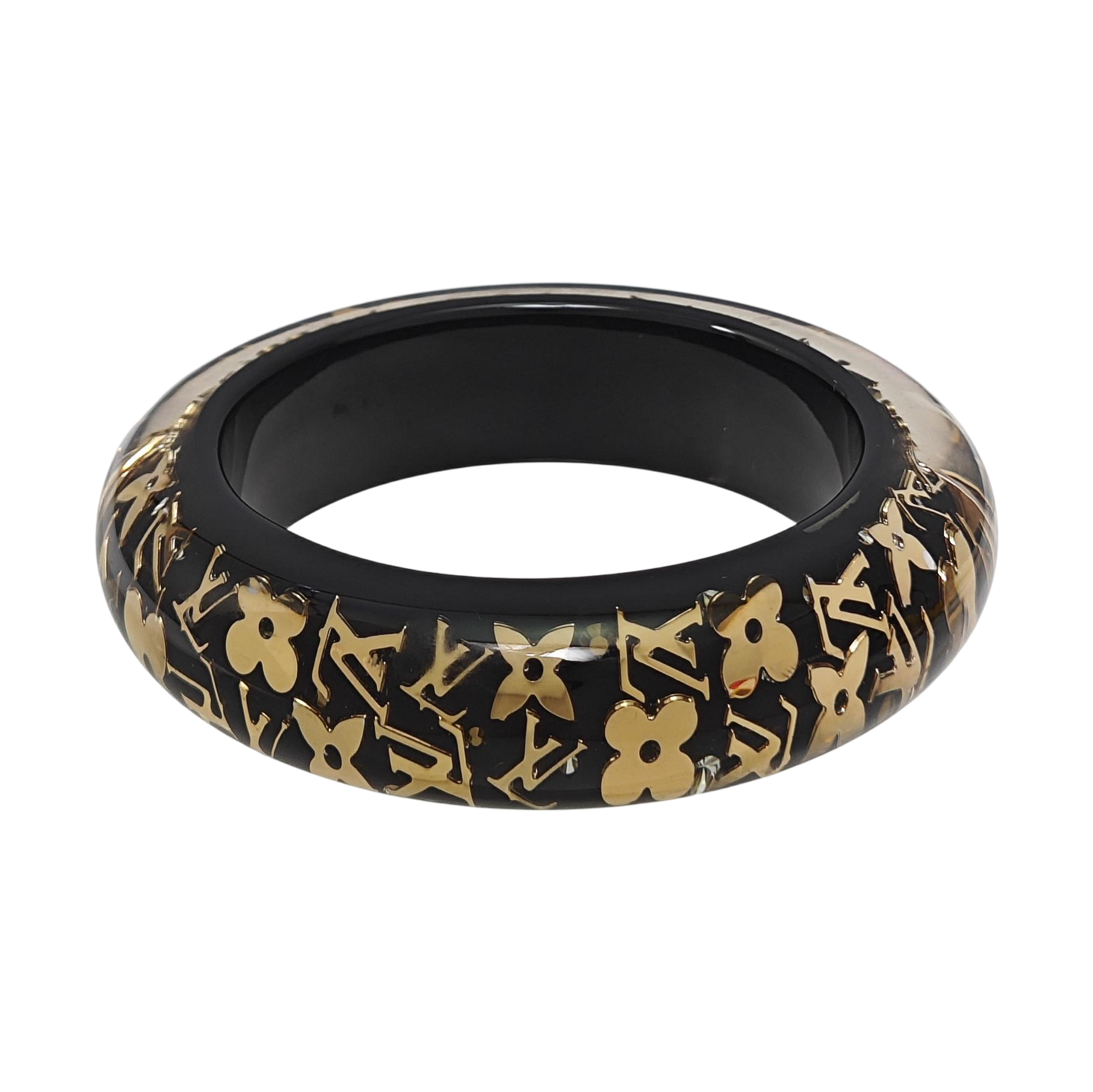 Metal Black Bangle