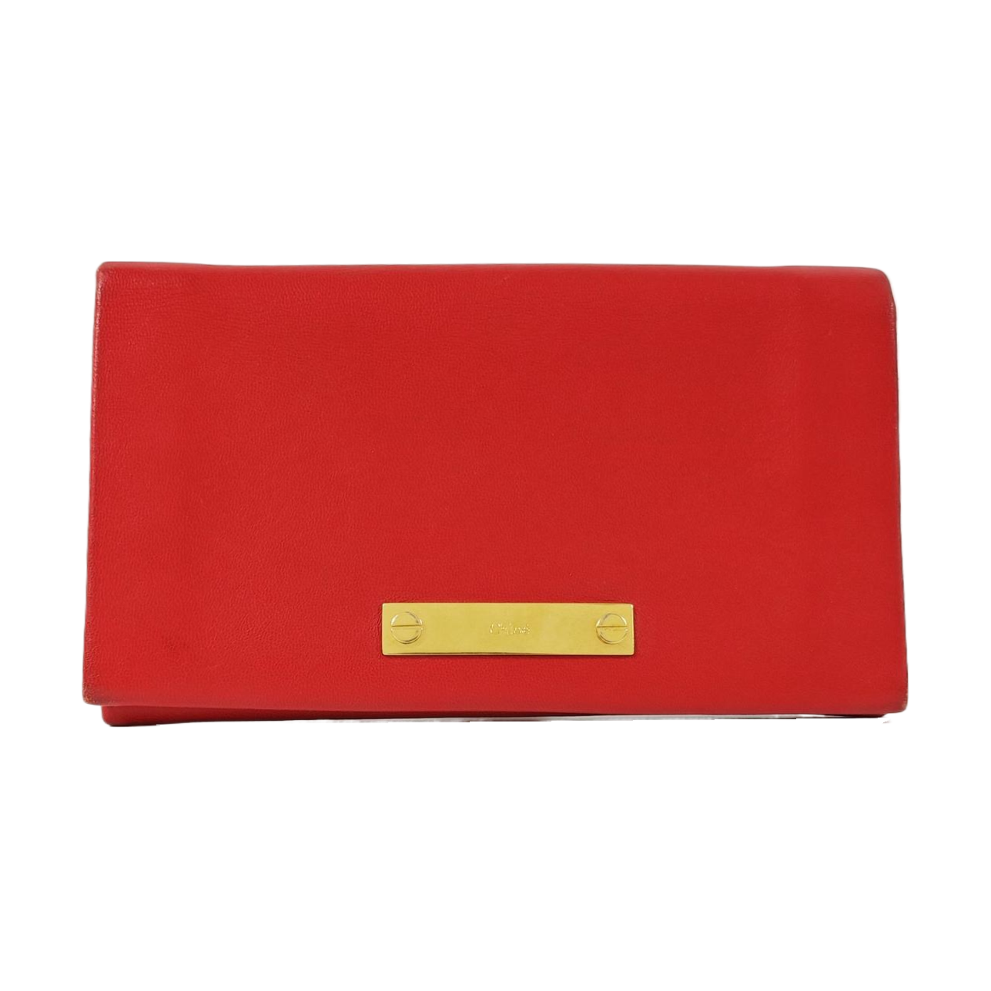 Calfskin Wallet Red