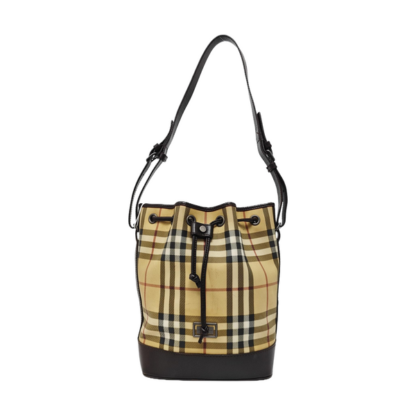 Coated Canvas Bucket Bag Multicolor