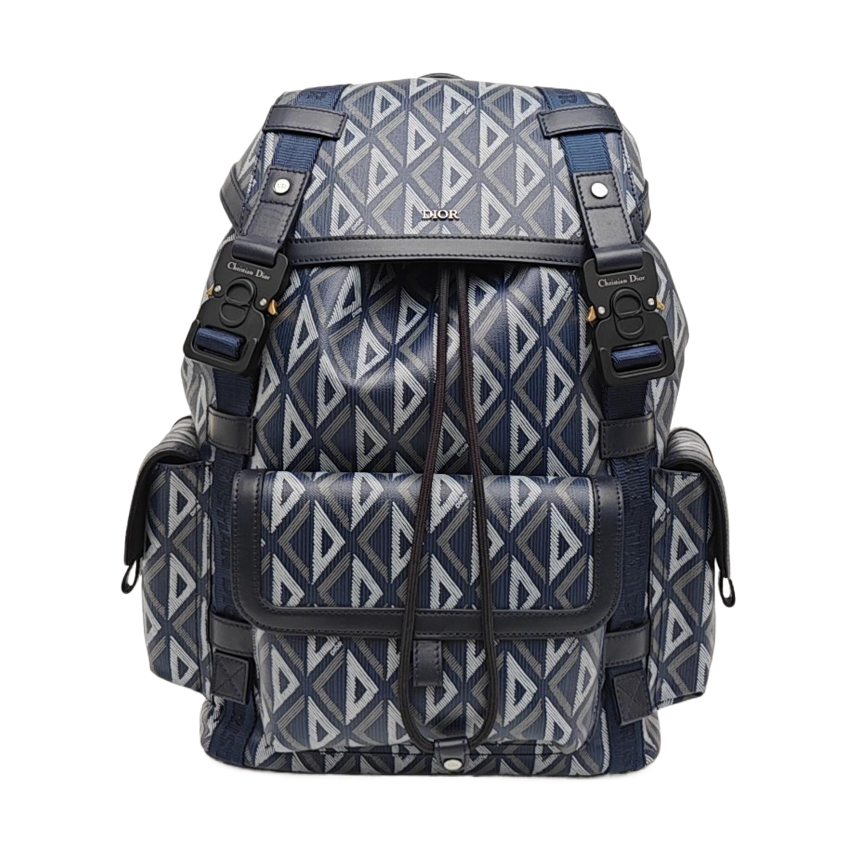 Hit The Road Coated Canvas Blue