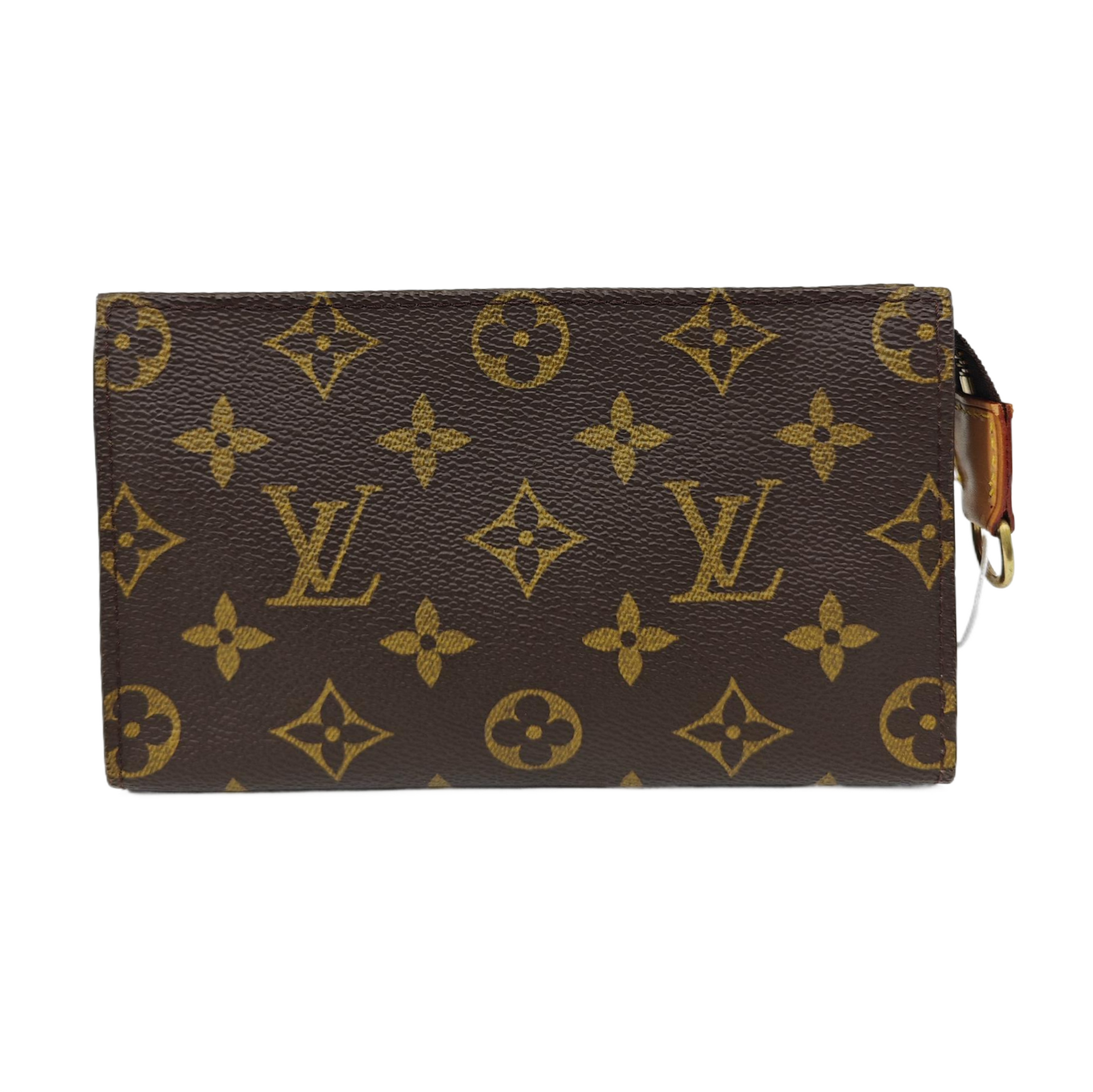 BUCKET Monogram Coated Canvas Brown