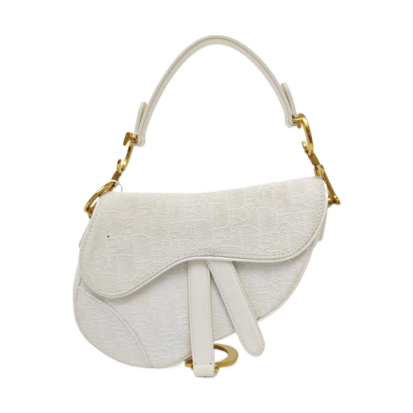 Saddle Mini Canvas White