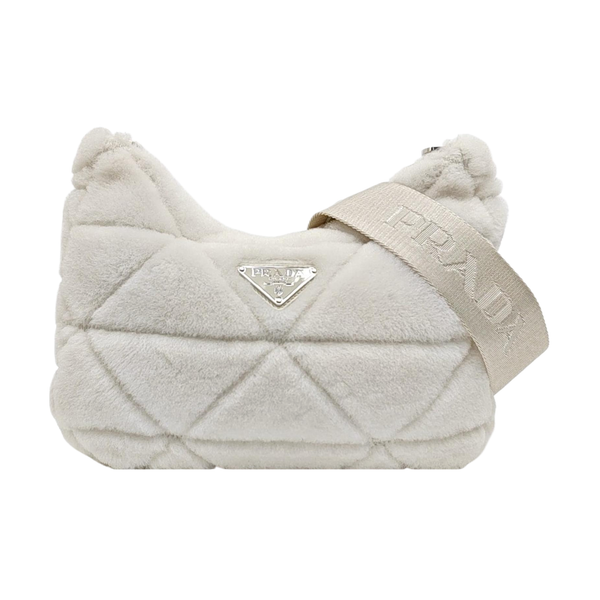System Quilted Fur White