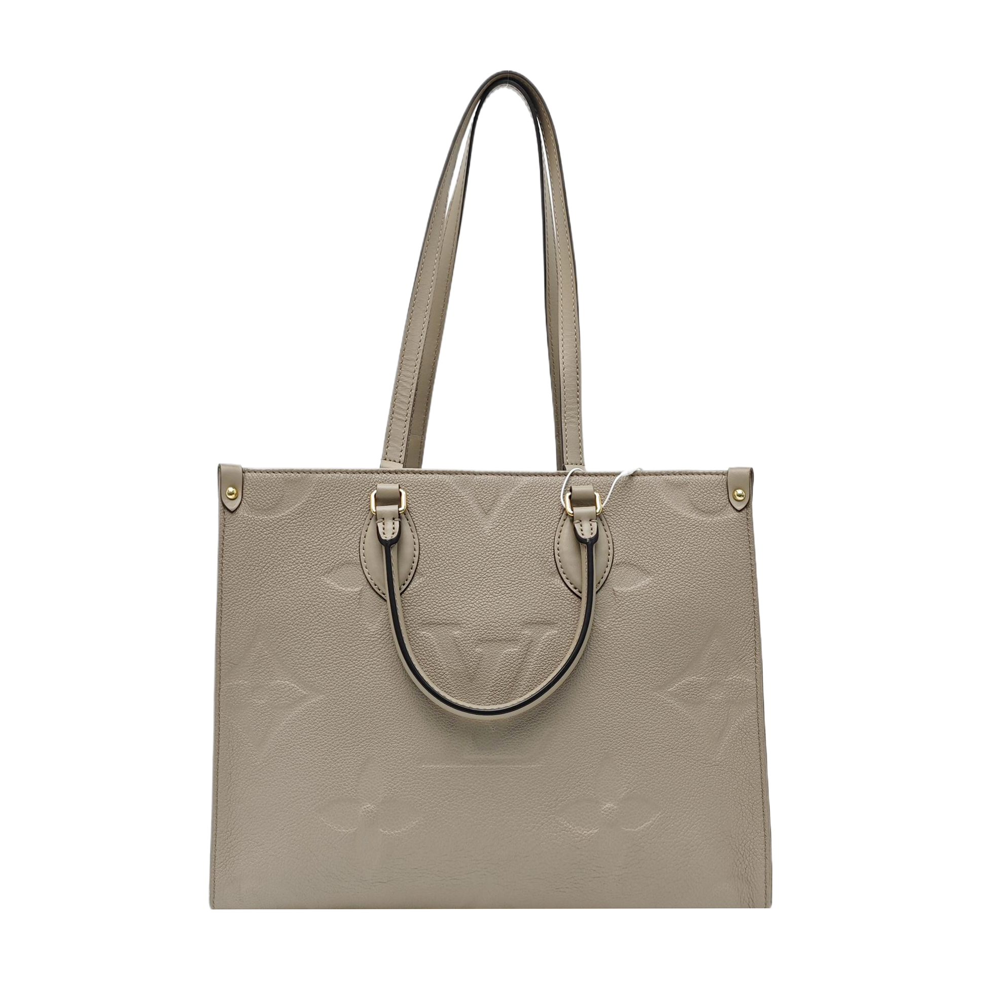 ONTHEGO MM Monogram Calfskin Gray