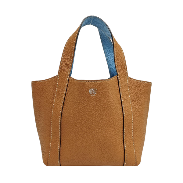 Calfskin Tote Bag Brown