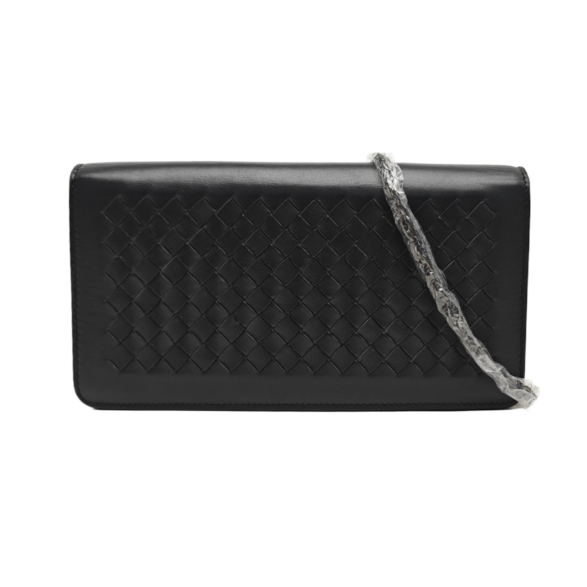 Lambskin Shoulder Bag Black